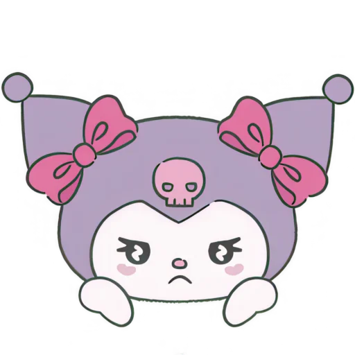 8 Telegram Sticker 😤 from «Персонажи Санрио» pack