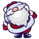 Емодзі телеграм Santa Claus | Санта Клаус | Дед Мороз