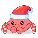 Santa's Crab stiker 👍