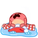 Santa's Crab emoji 😭