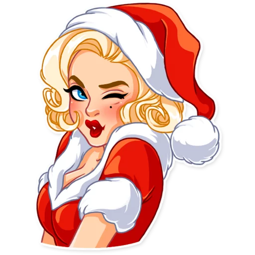 Santa Girl emoji 😉