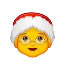 Санта  emoji 🤶