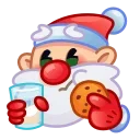 Санта emoji 😋