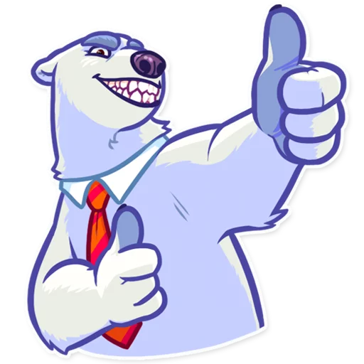 Polar Bear stiker 👍