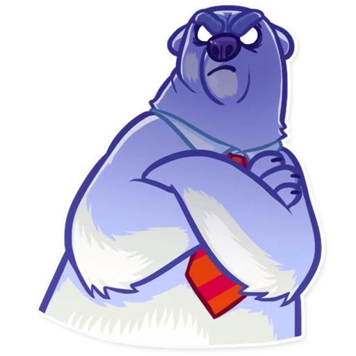 Polar Bear stiker 😡