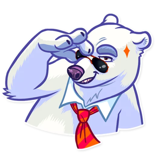 Емодзі Polar Bear 😎