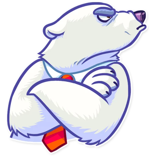 Polar Bear stiker 😠