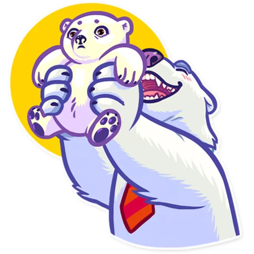Telegram Sticker «Polar Bear» 