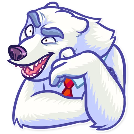 Polar Bear stiker 😑