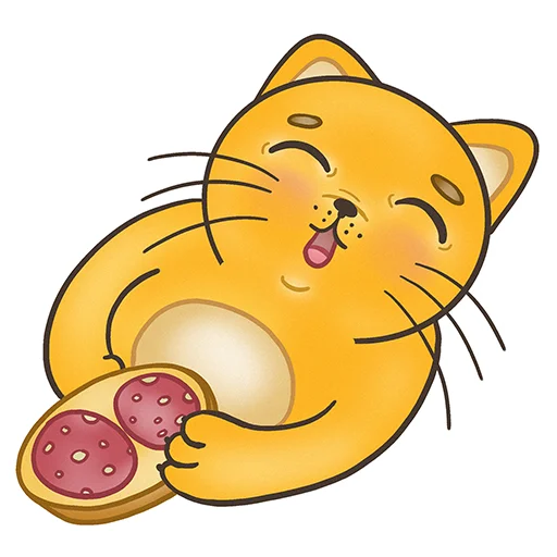 Fat Cat Sardelkin  emoji 😋