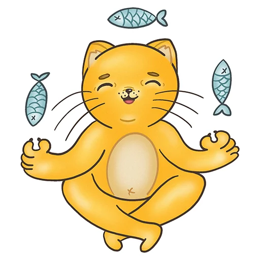 Telegram stiker «Fat Cat Sardelkin » 😑
