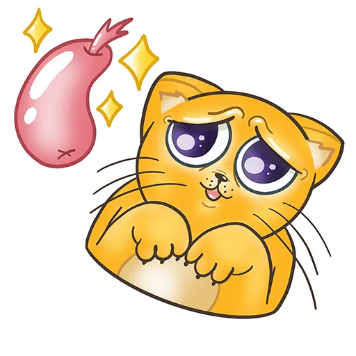 Fat Cat Sardelkin  emoji 🥺
