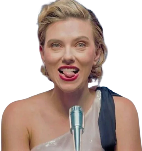 Scarlett Johansson  emoji 😝