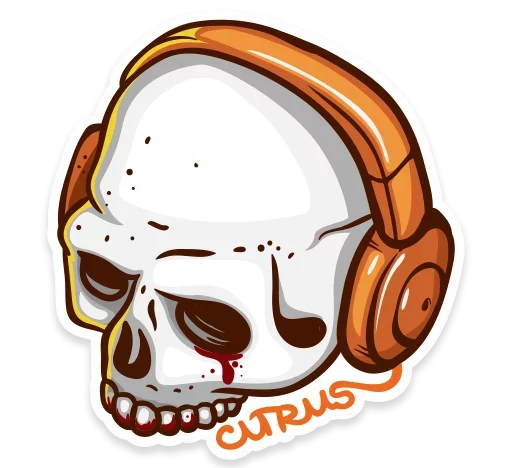 Scary Citrus Pack stiker 😮