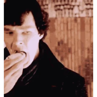 Шерлок/Sherlock emoji 🍔