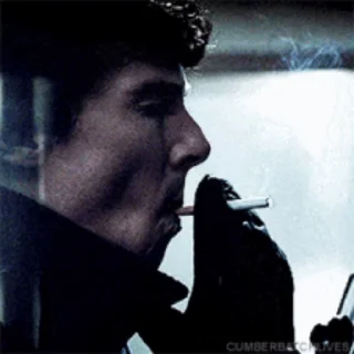 Шерлок/Sherlock stiker 🚬