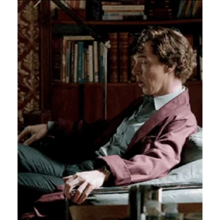 Шерлок/Sherlock  sticker ☝