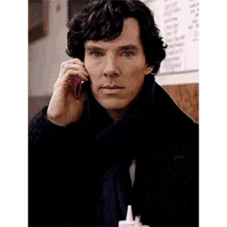 Шерлок/Sherlock stiker 😮