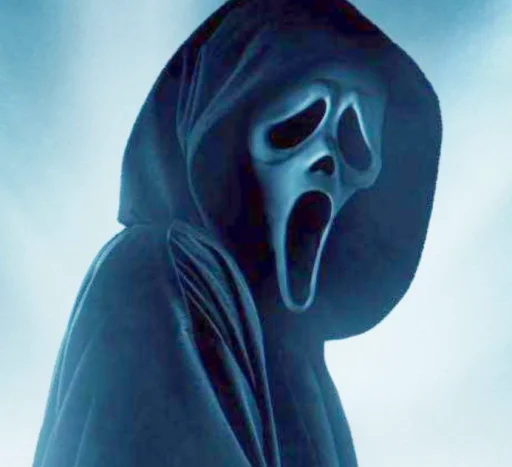 Telegram Sticker «Scream poster» 😱