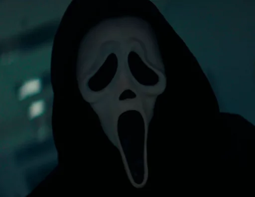 Telegram Sticker «Scream poster» 😱