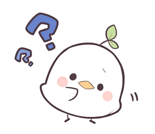 Seedling Bird emoji ❓