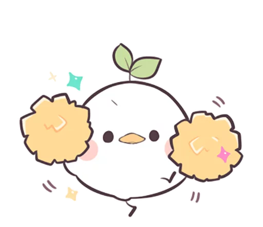 Seedling Bird emoji ✊