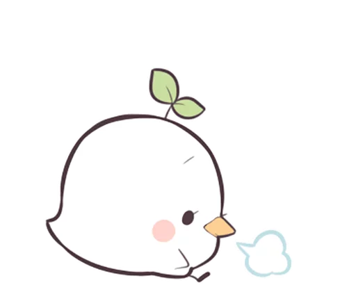 Seedling Bird emoji 😞