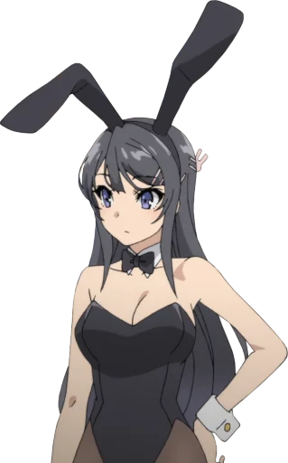 Стикер Seishun Buta Yarou wa Bunny Girl Senpai no Yume wo Minai 🙄