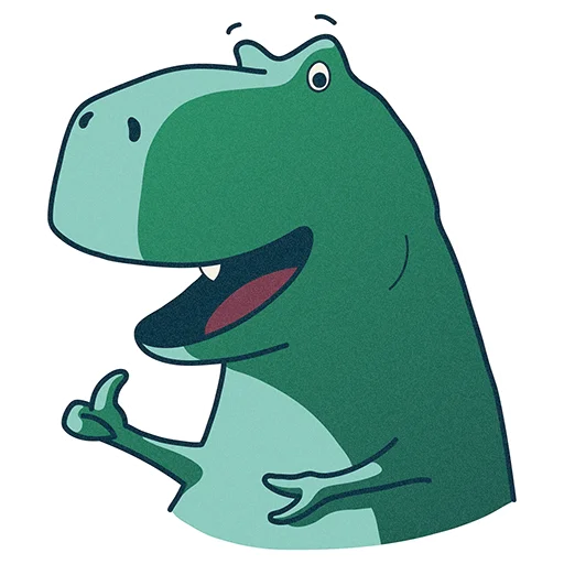 T-Rex by Selectel emoji 👍