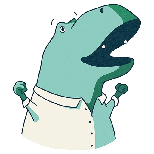 T-Rex by Selectel emoji 🙌