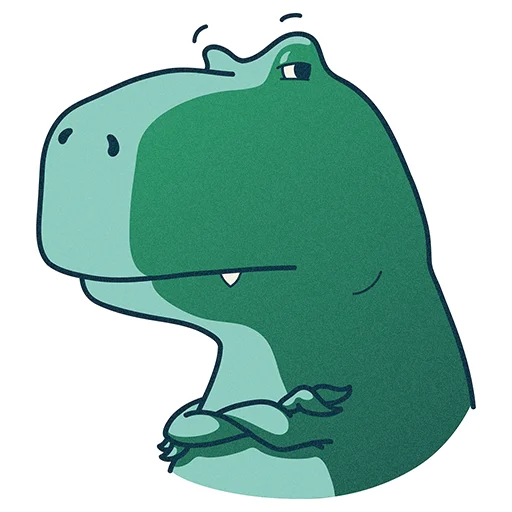 T-Rex by Selectel emoji 🤨