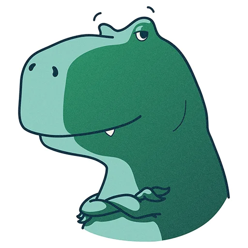 T-Rex by Selectel emoji 😌