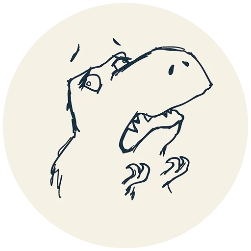 T-Rex by Selectel sticker 😧