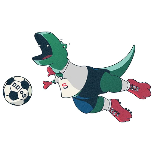 T-Rex by Selectel sticker 🎲