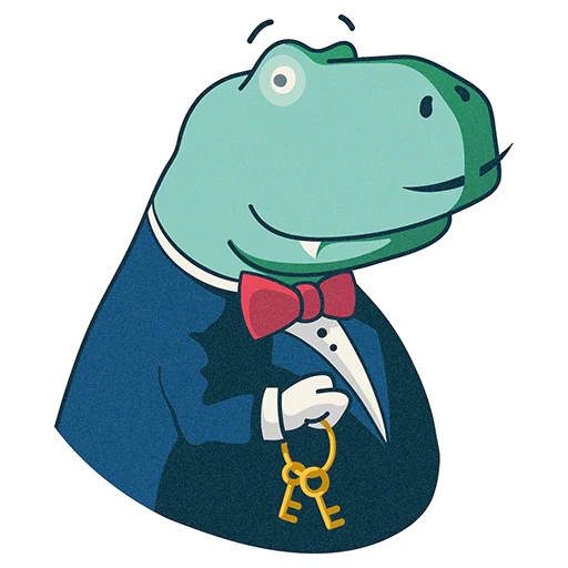 T-Rex by Selectel emoji 🔑