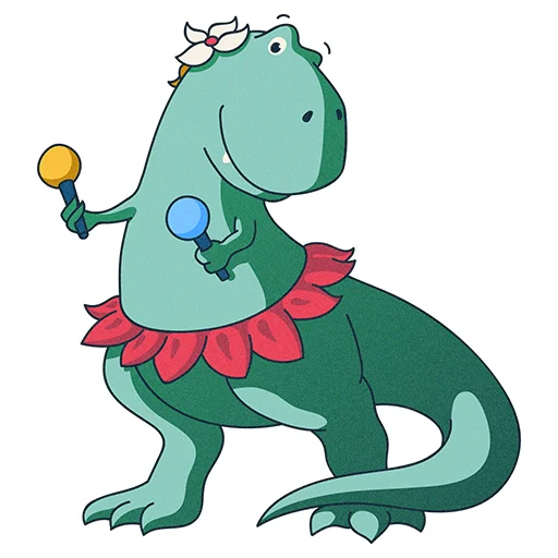 T-Rex by Selectel emoji 💃