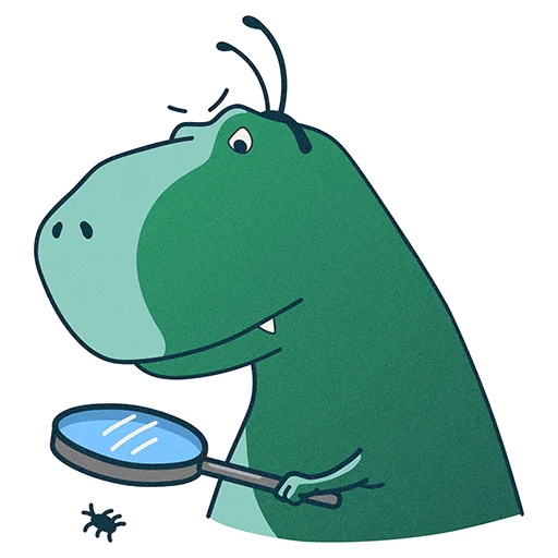 T-Rex by Selectel emoji 🐞