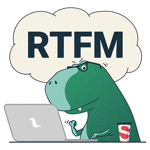 T-Rex by Selectel emoji ✊
