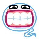 Эмодзи Semen Emoji 😬