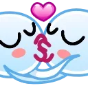 Эмодзи Semen Emoji 👨‍❤️‍💋‍👨