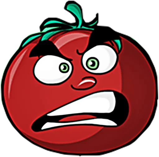Telegram Sticker «Tomato» 🤬