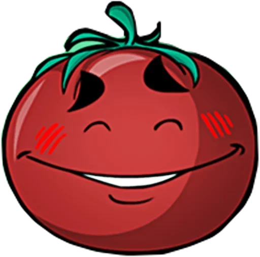 Telegram Sticker «Tomato» 😫