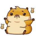 Senya Hamster emoji 🍽