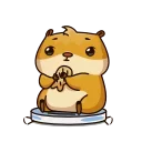 Senya Hamster emoji 🫥