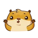 Senya Hamster emoji 😜