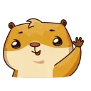 Senya Hamster emoji 👋