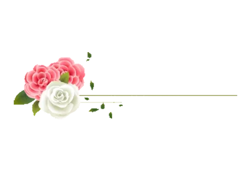 Separator Flower Thin emoji 🌹