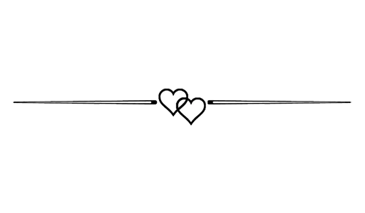 Separator Hearts  sticker 🖤