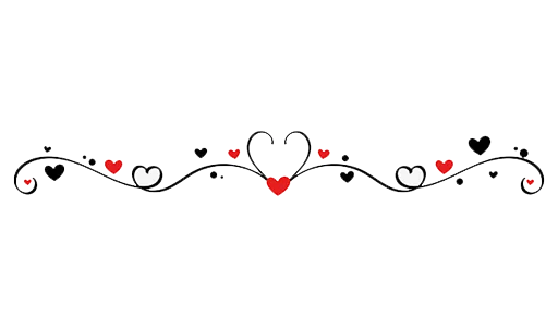 Separator Hearts emoji 🤍