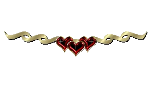 Separator Hearts  sticker 🤎